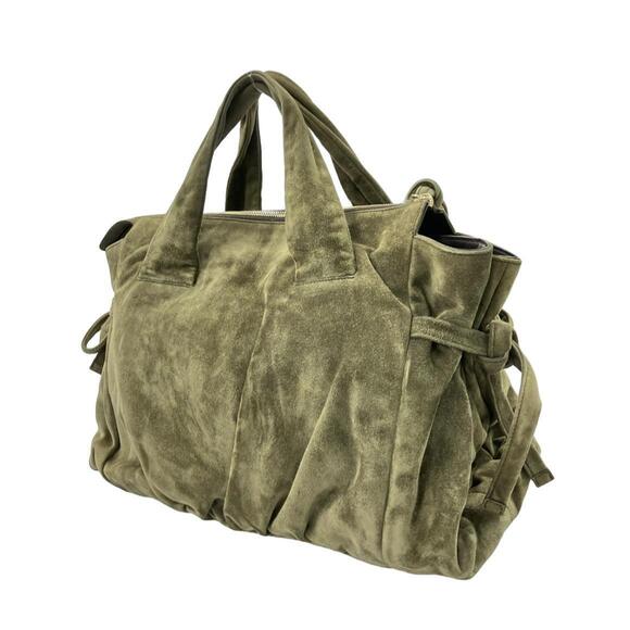 Gucci Handbags - Gucci Suede Handbag